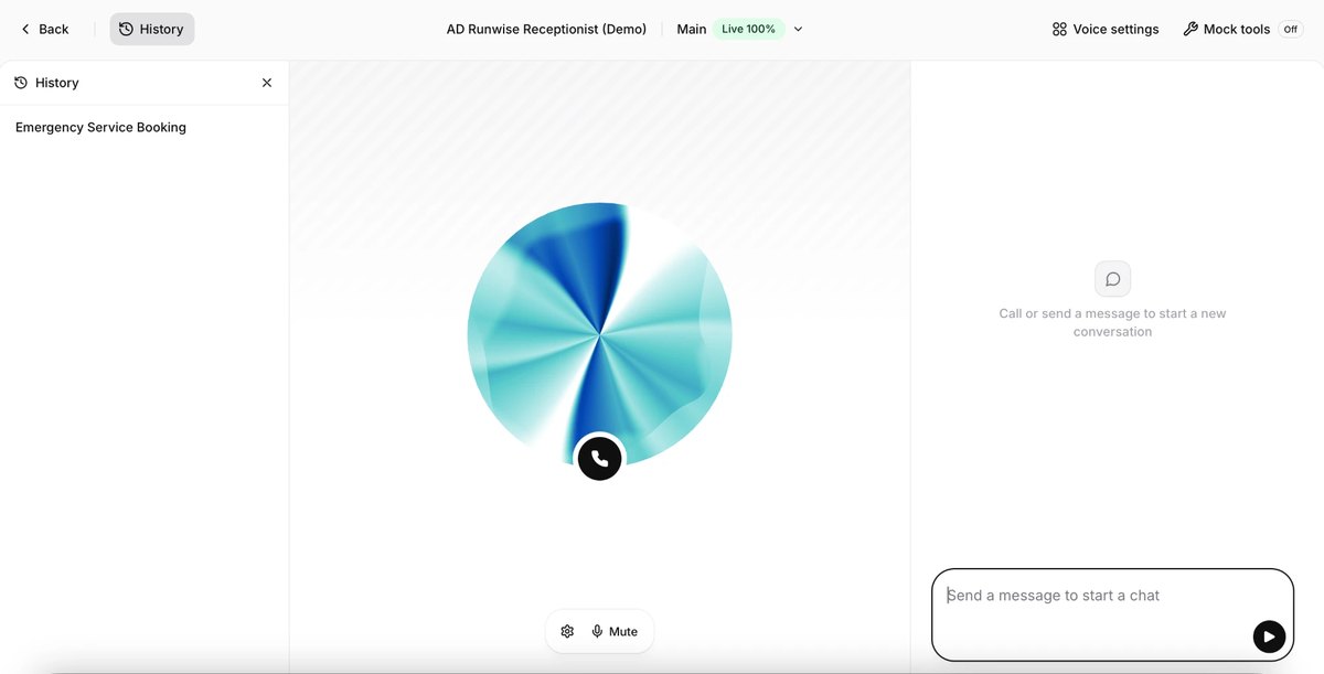 Instant lead capture — an after-hours request answered and the job booked